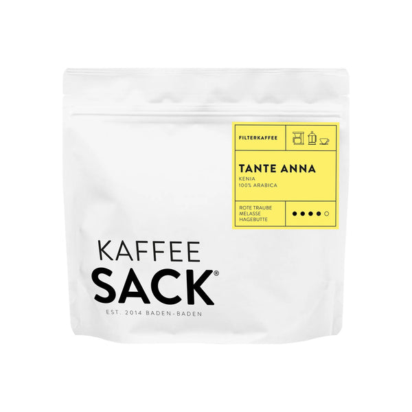 Tante Anna (Kenia) Front Render - Kaffeesack. Die Rösterei
