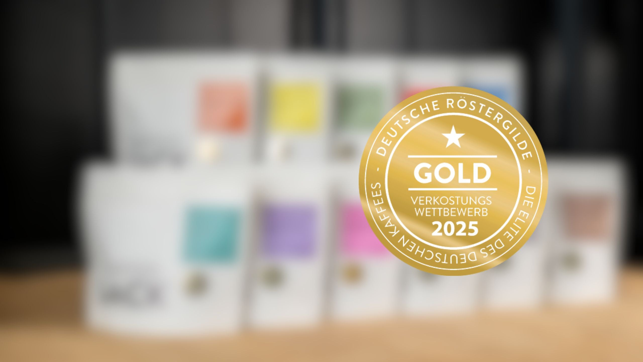 Kaffeesack Went for Gold 2025 – 6x Gold für unsere Spezialitätenkaffees!