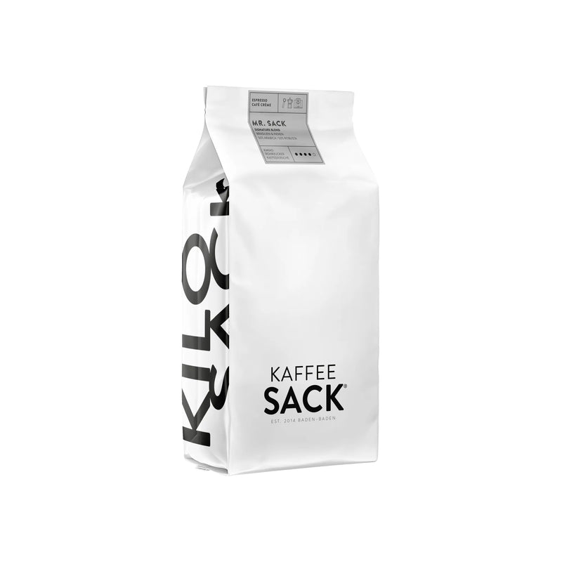 Mr. Sack (Brasilien/Indien) 1kg Packung - Kaffeesack. Die Rösterei
