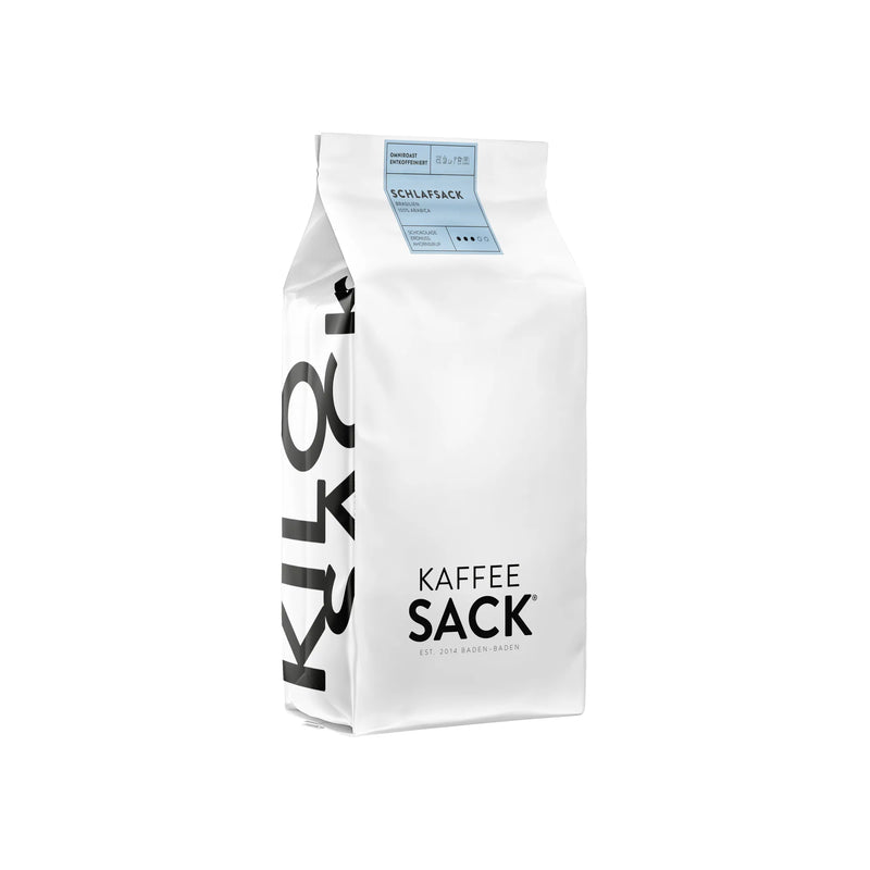 Schlafsack (Entkoffeiniert) 1kg Packung - Kaffeesack. Die Rösterei