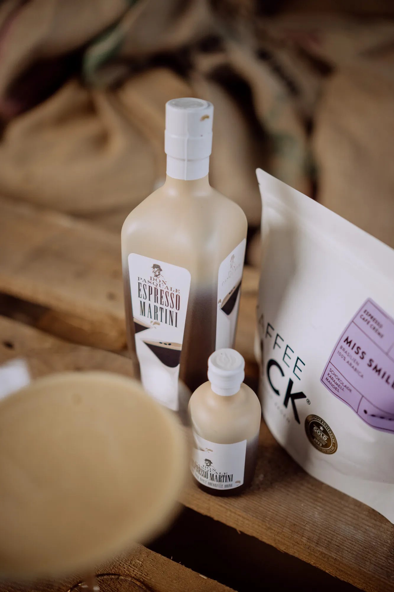 Don Pasquale – Espresso Martini Likör - Kaffeesack. Die Rösterei