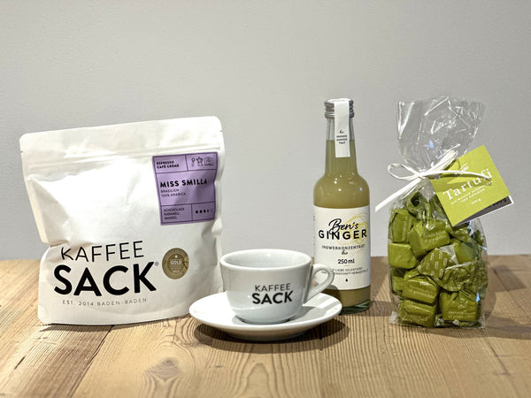 Für Genießer - Kaffeesack. Die Rösterei