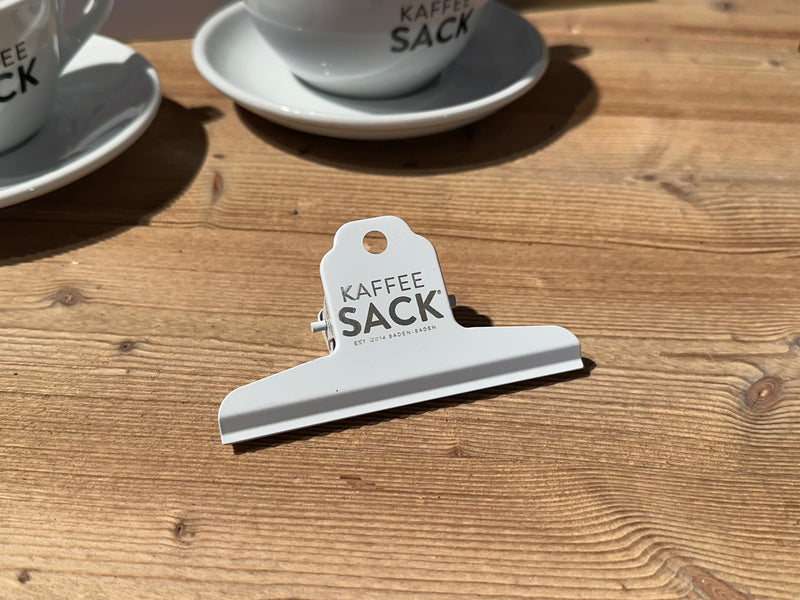 Tütenclip - Kaffeesack. Die Rösterei