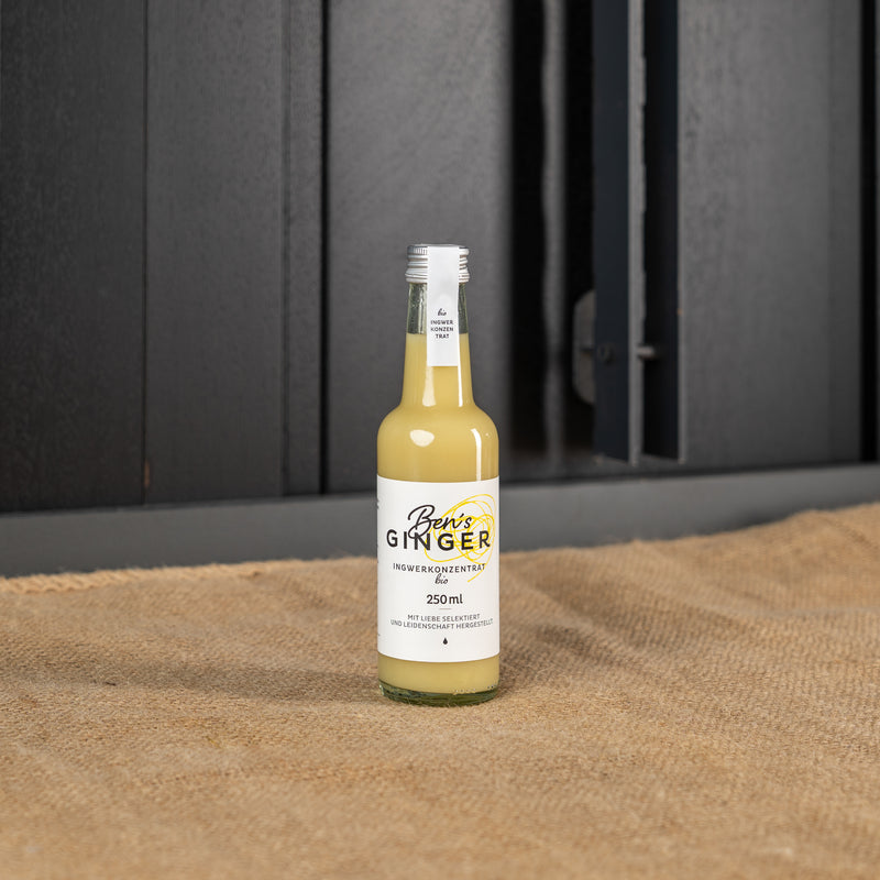 Ben's Ginger Ingwerkonzentrat - Kaffeesack. Die Rösterei
