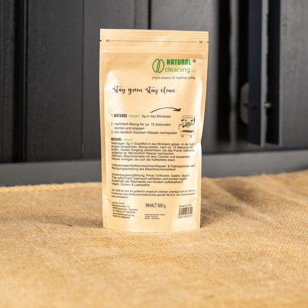 Natural Clean (Reiniger) - Kaffeesack. Die Rösterei