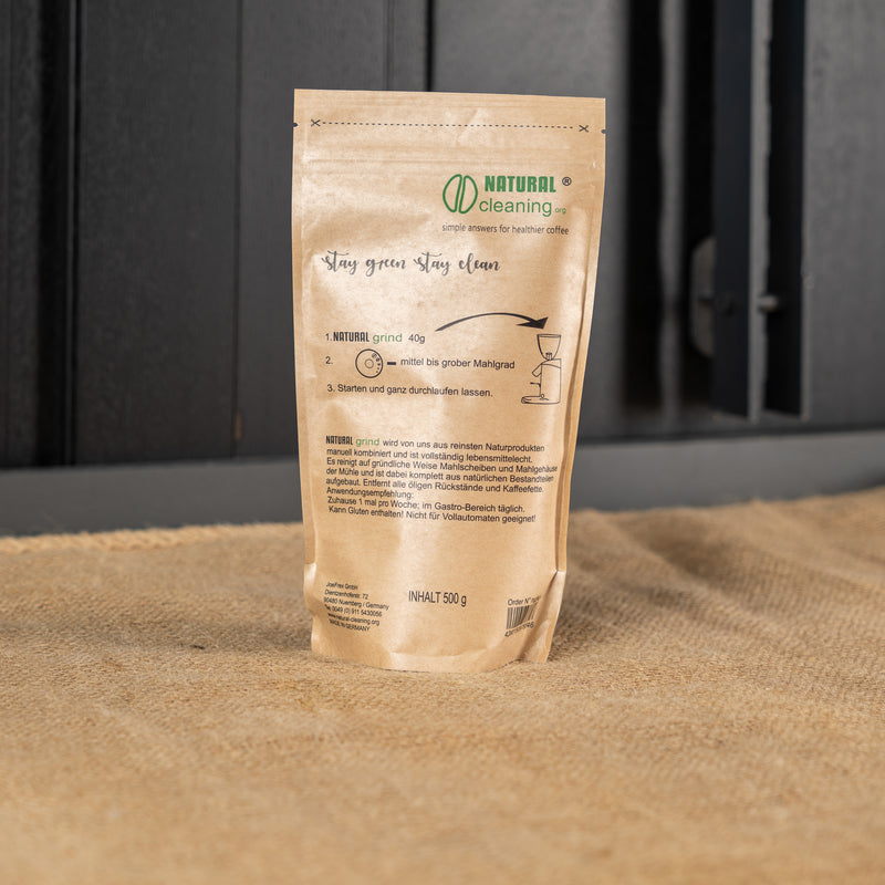 Natural Grind (Mühlenreiniger) - Kaffeesack. Die Rösterei