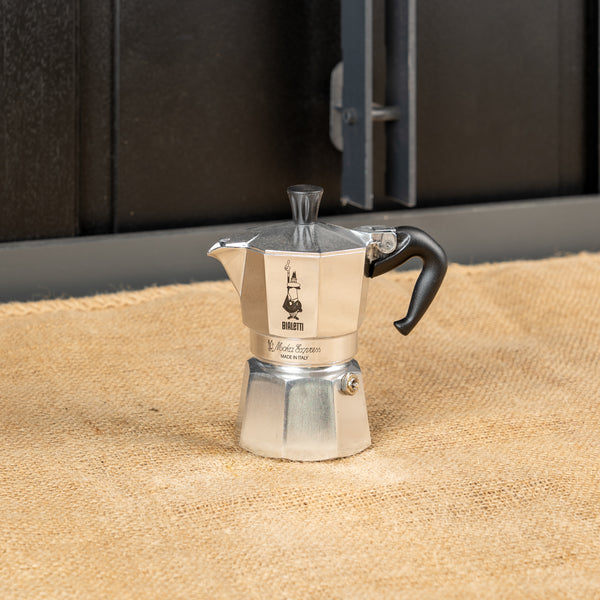 Bialetti Moka Express - Kaffeesack. Die Rösterei