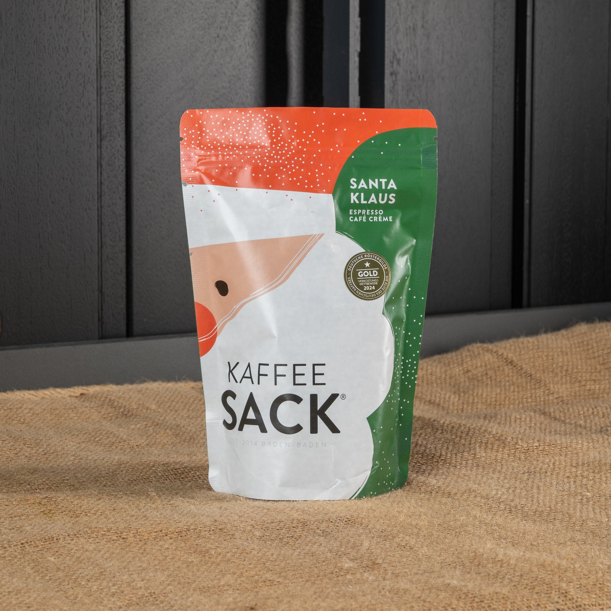 Santa Klaus - Kaffeesack. Die Rösterei