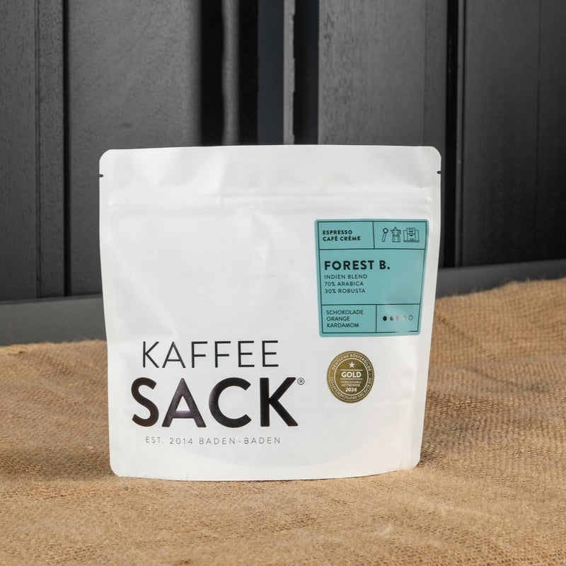 Forest B. (Indien) - Kaffeesack. Die Rösterei