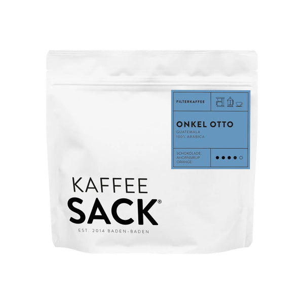 Onkel Otto (Guatemala) Front Render - Kaffeesack. Die Rösterei