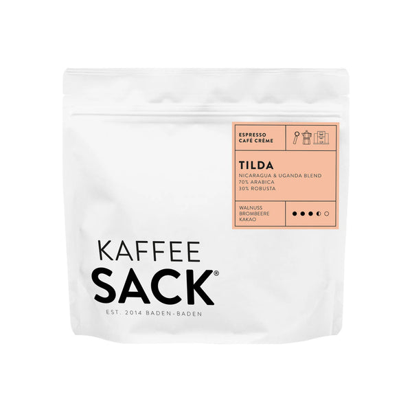 Tilda Front Render - Kaffeesack. Die Rösterei