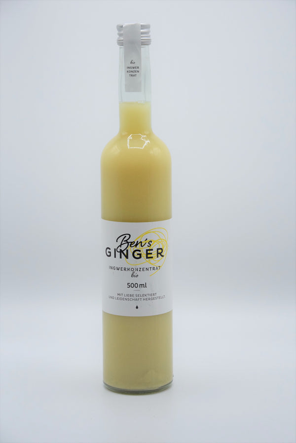 Ben's Ginger Ingwerkonzentrat - Kaffeesack. Die Rösterei